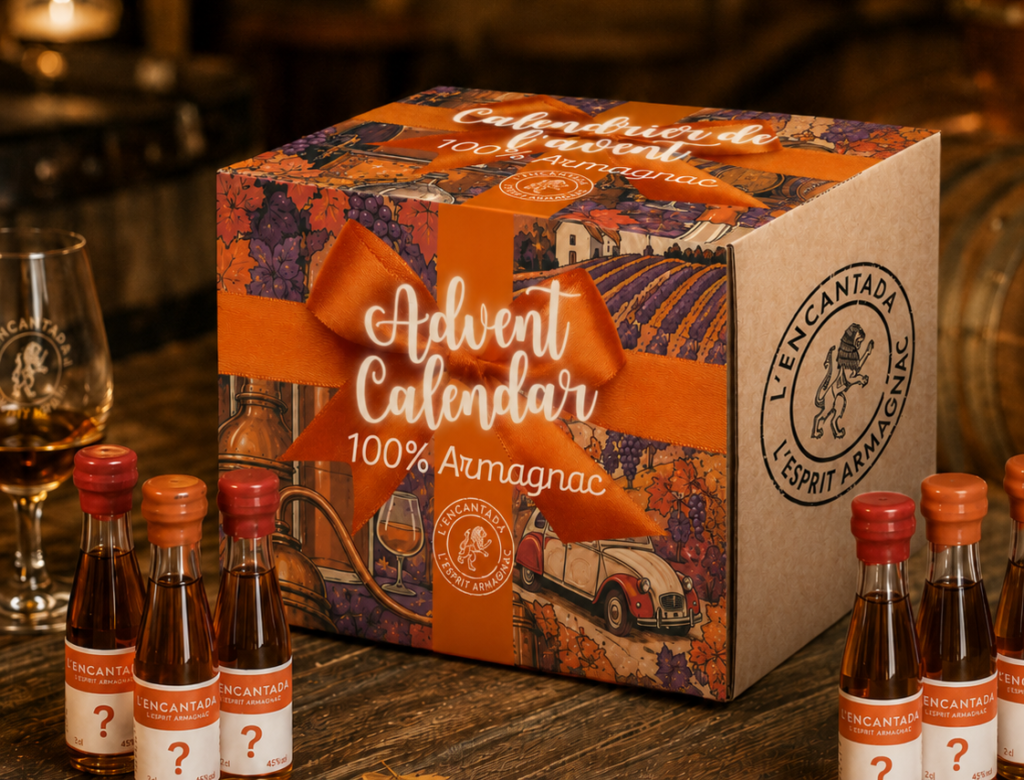 Calendrier de l'Avent 100% Armagnac L'Encantada - précommande édition limitée